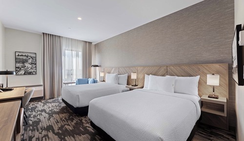 Chambre Standard, 2 grands lits