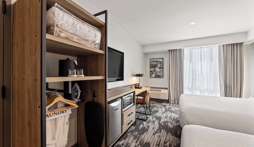 Chambre, 2 grands lits (Accessible)