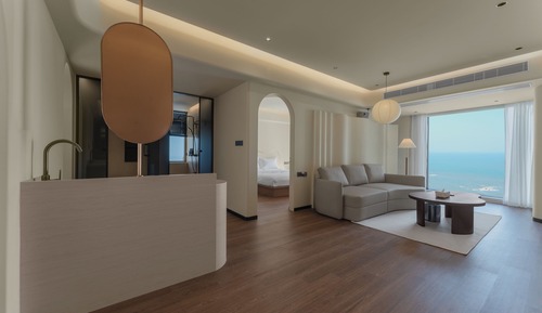 Suite Studio Panoramique, 2 chambres, cuisine, vue mer