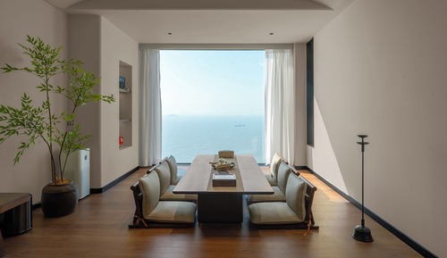 Suite Studio Panoramique, 2 chambres, vue océan, en front de plage