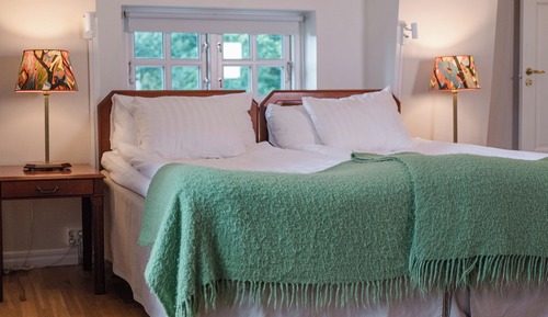 Chambre Double, vue parc