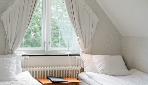 Chambre avec lits jumeaux