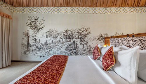 Villa Luxe, vue jardin