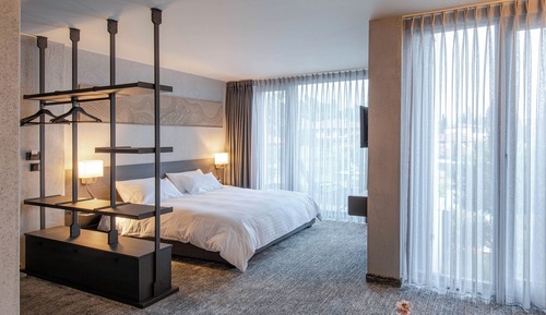 Chambre Double, balcon