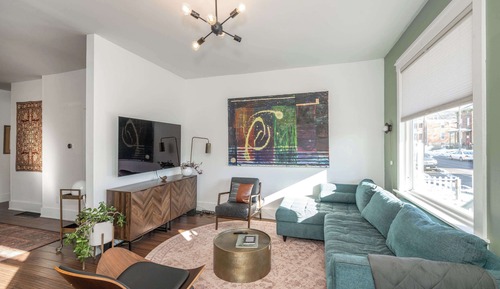 Maison, plusieurs lits, patio, vue ville (Northside Nook)
