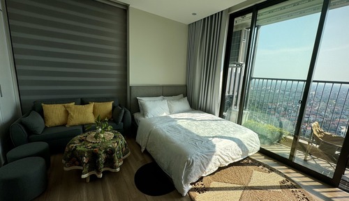 Studio Deluxe, balcon, vue ville