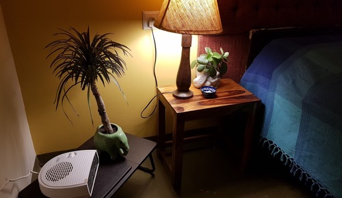 Chambre Double Luxe, vue jardin, côté jardin
