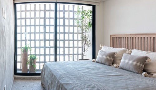 Appartement Standard, 1 très grand lit et 1 canapé-lit