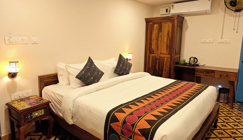 Chambre Double Club, vue jardin