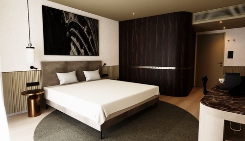 Chambre Double Standard, vue colline