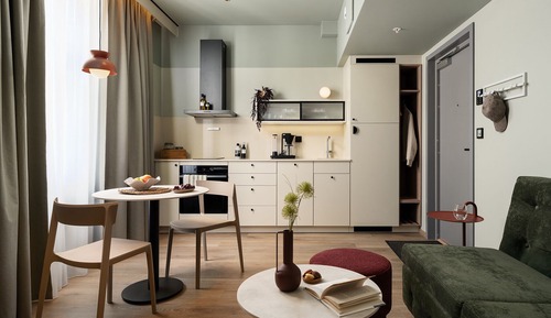 Appartement, 1 chambre, cuisine