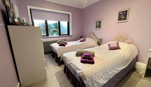 Chambre avec lits jumeaux, non-fumeurs, vue jardin