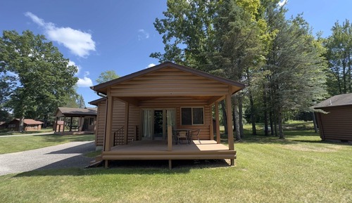 Cabane Deluxe, 1 chambre, vue établissement