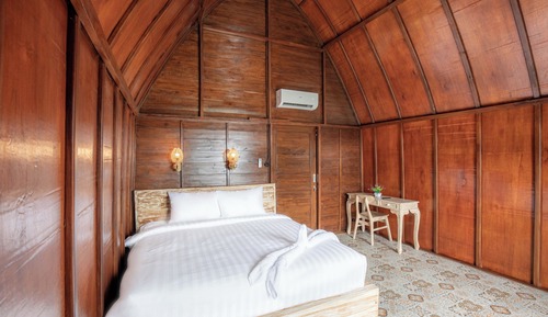 Chambre Double Supérieure, vue jardin
