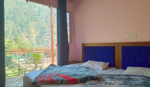Chambre Deluxe, balcon, vue montagne
