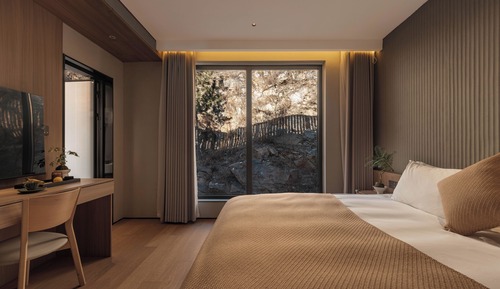 Chambre Double Confort, vue colline