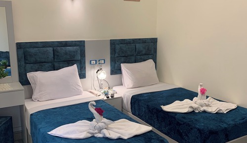 Chambre Deluxe avec lits jumeaux, balcon, vue ville