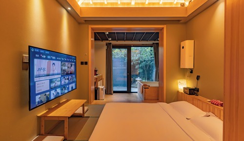 Chambre Double Tradition, vue jardin