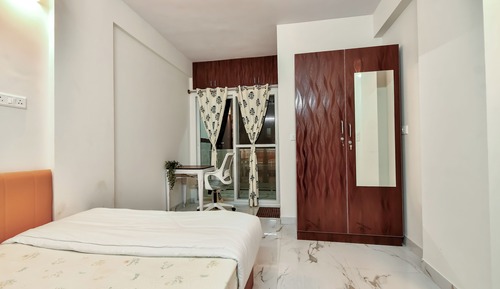 Chambre Standard, balcon, vue ville