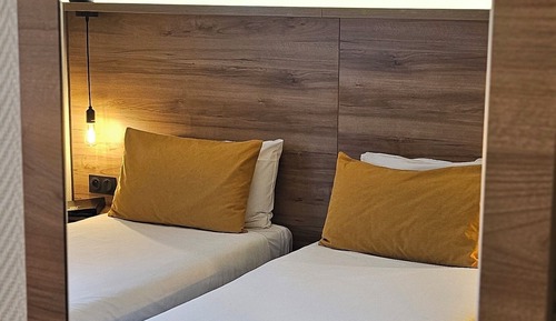 Chambre avec lits jumeaux