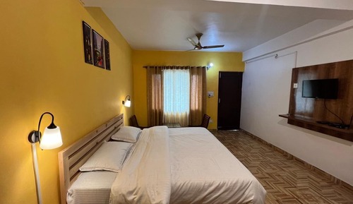 Chambre Deluxe, balcon, vue vallée