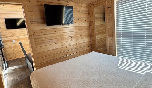 Cabane Deluxe, 2 chambres, non-fumeurs, patio