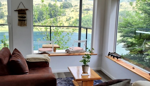 Suite Studio Romantique, salle de bains privée, vue lac