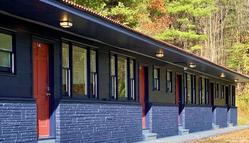Cabane, plusieurs chambres