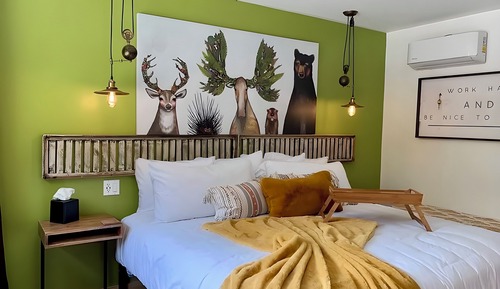 Chambre, 1 très grand lit