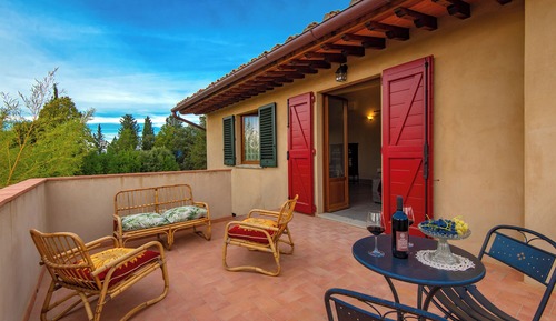 Appartement, vue jardin