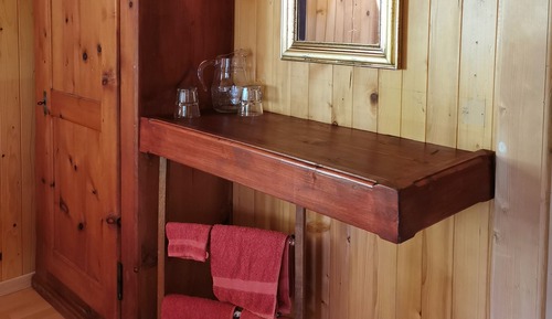 Chambre Double, balcon, vue montagne