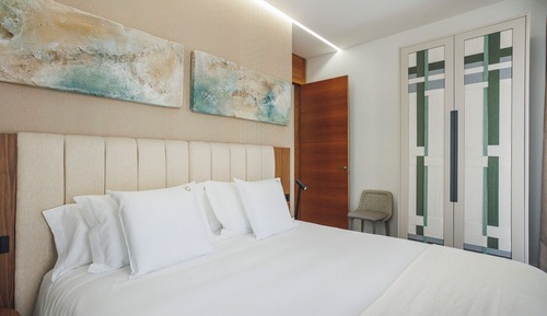 Appartement Luxe, balcon, vue ville