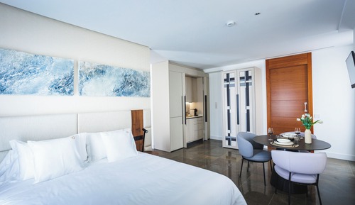 Appartement Luxe, balcon, vue ville