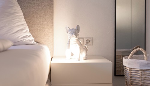 Appartement, vue cour intérieure