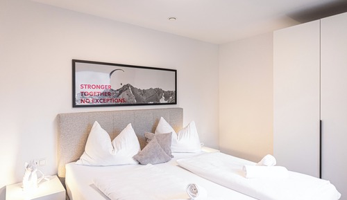 Appartement, plusieurs lits, vue montagne