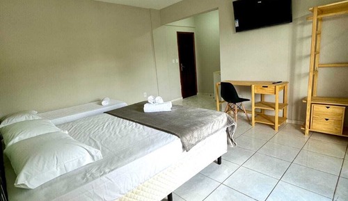 Chambre Triple Classique, balcon, vue montagne