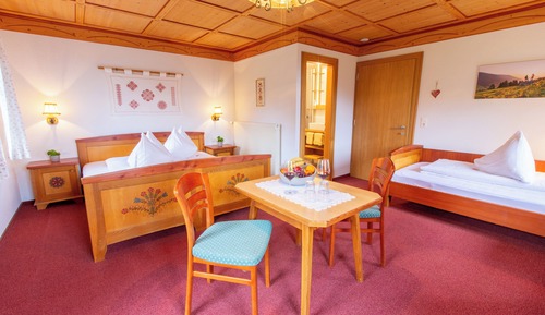 Chambre Triple Confort, balcon, vue montagne
