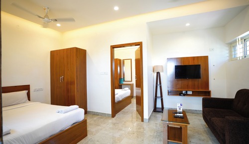 Chambre Familiale, vue ville