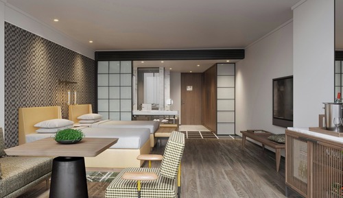 Chambre Exécutive, 2 lits doubles