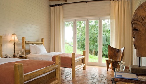 Chambre Luxe avec lits jumeaux, vue montagne