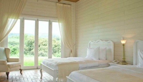 Chambre Luxe avec lits jumeaux, vue montagne