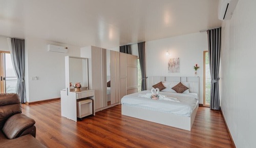Chambre Majestueuse, 2 chambres, baignoire, vue montagne