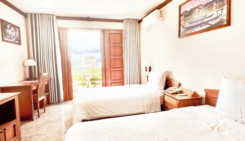 Chambre Deluxe, 2 lits doubles, vue ville