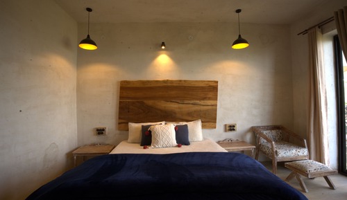 Chambre Double, vue jardin