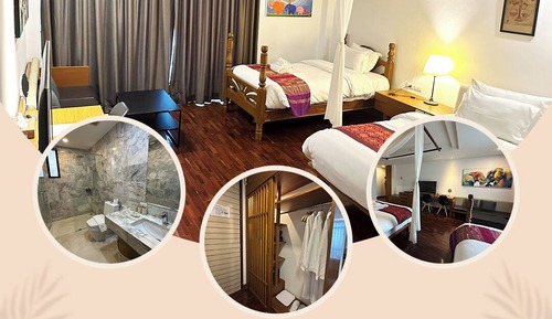 Chambre Quadruple, balcon