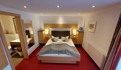 Chambre Double Économique, 1 grand lit, balcon, vue vallée