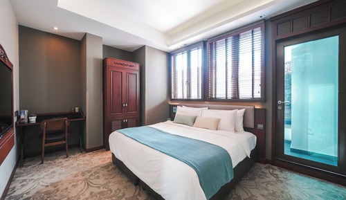 Chambre Exécutive avec lits jumeaux
