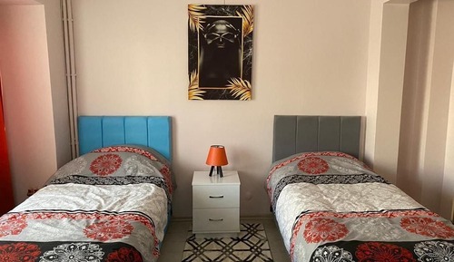 Chambre avec lits jumeaux, vue ville