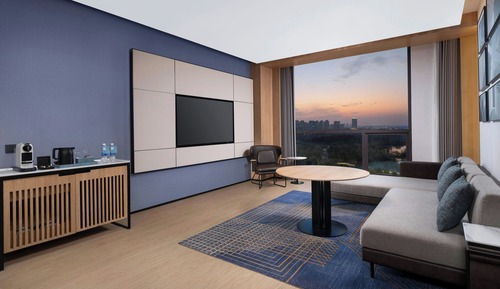 Chambre « Premier », 2 lits doubles, vue ville
