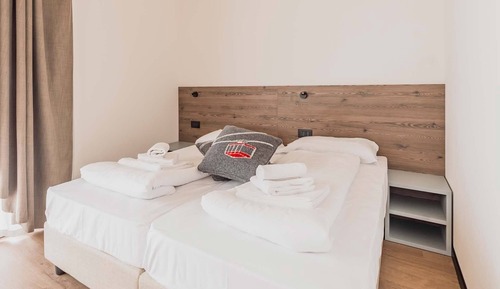 Chambre Supérieure avec lits jumeaux, balcon, vue montagne